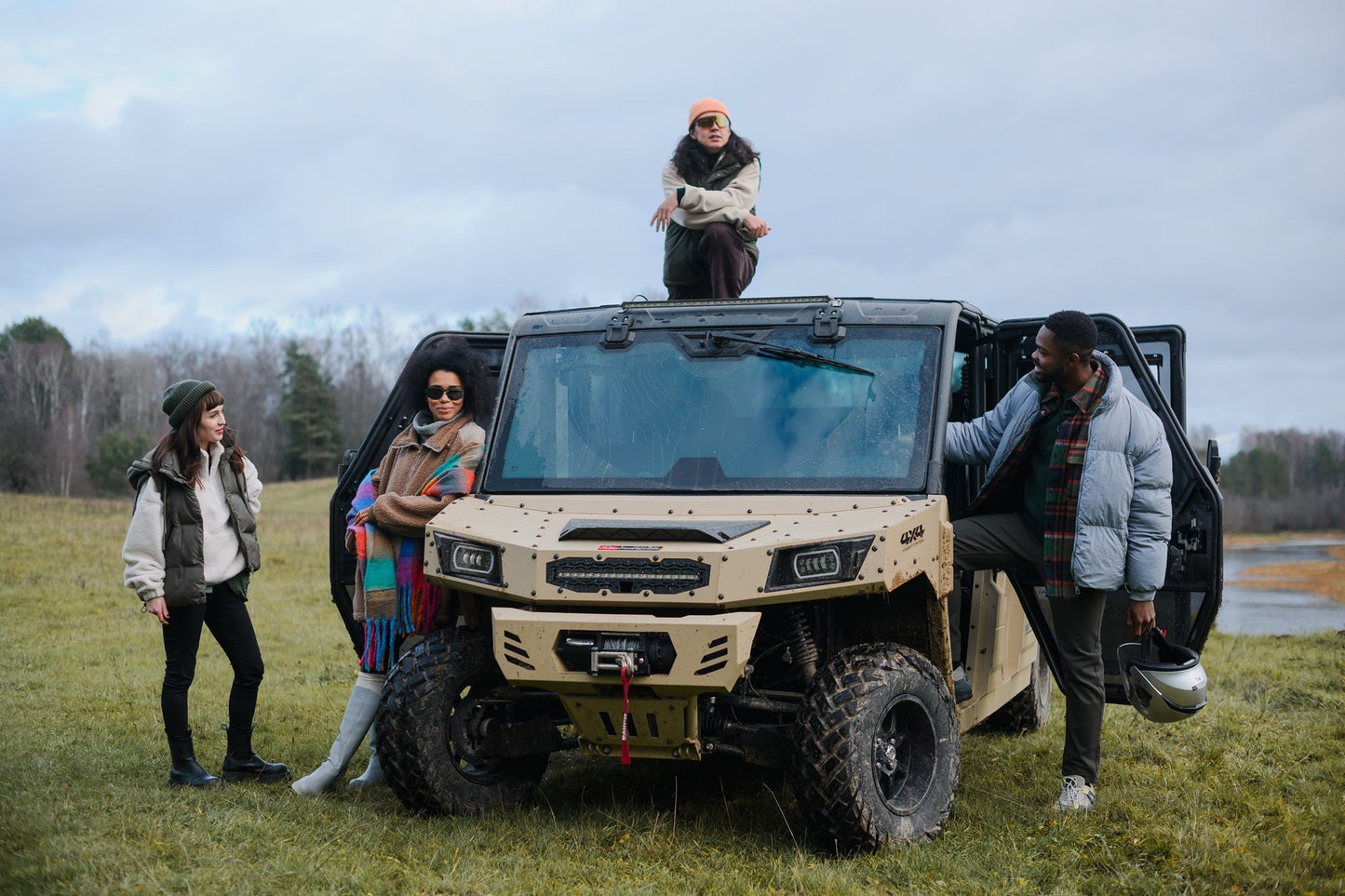 Aodes Desert Cross 1000-6 HVAC (Heated/Air Conditioned) EFI 4X4 Offroad UTV Side By Side