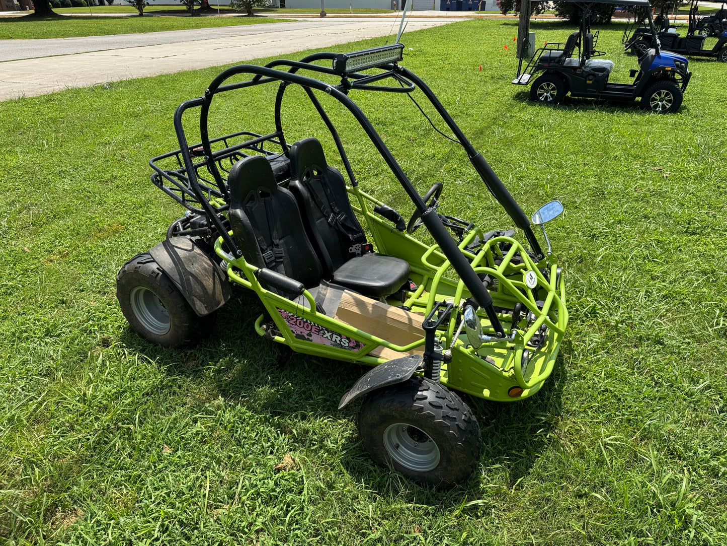 Green Trailmaster 200 XRS EFI Adult Go-Kart Buggy (Demo Unit)