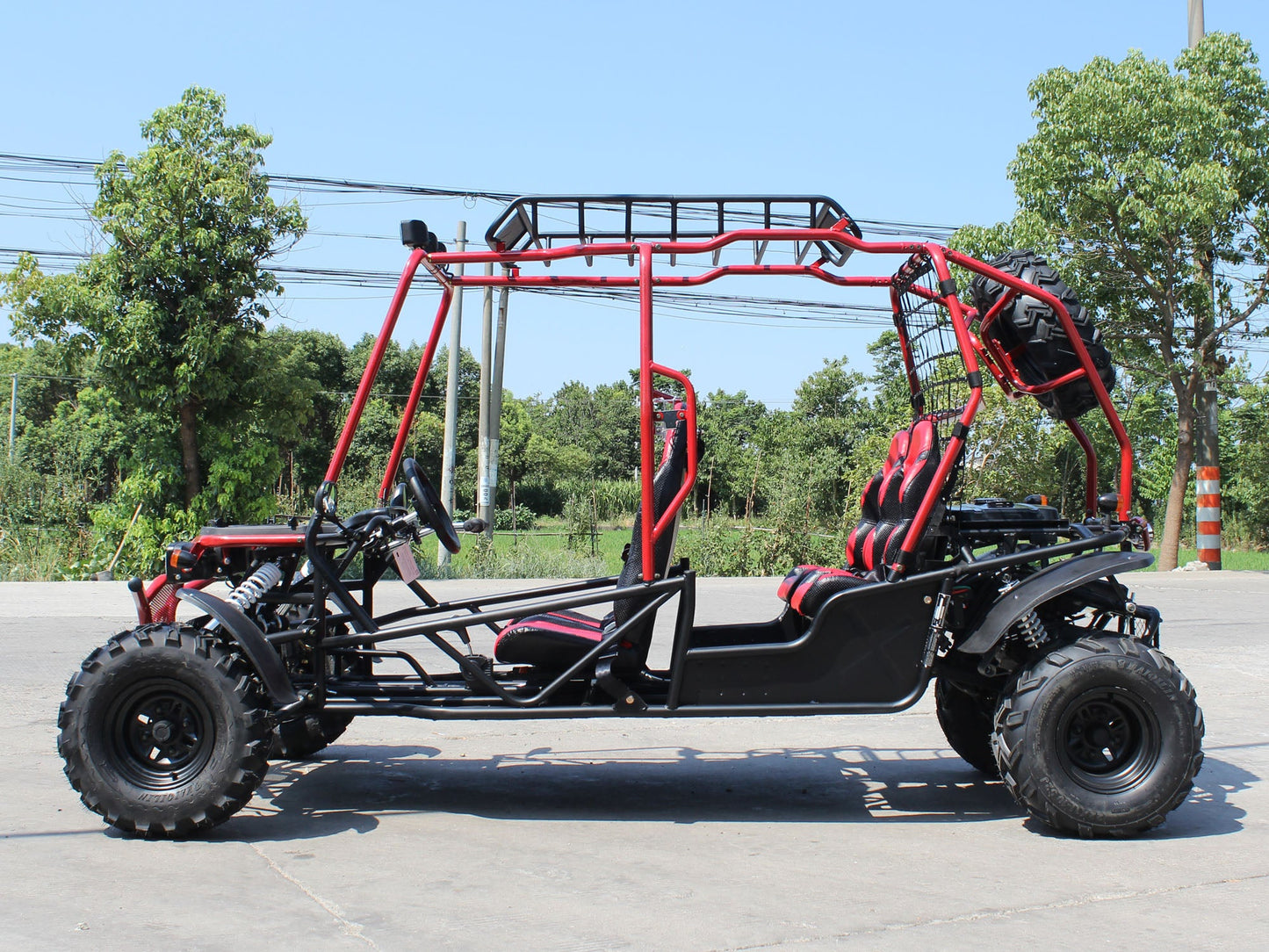 DongFang Hummer DF200GKG-4, Adult Go-Kart Buggy, 4-Seater, Big Bore 200 PowerStroke Engine