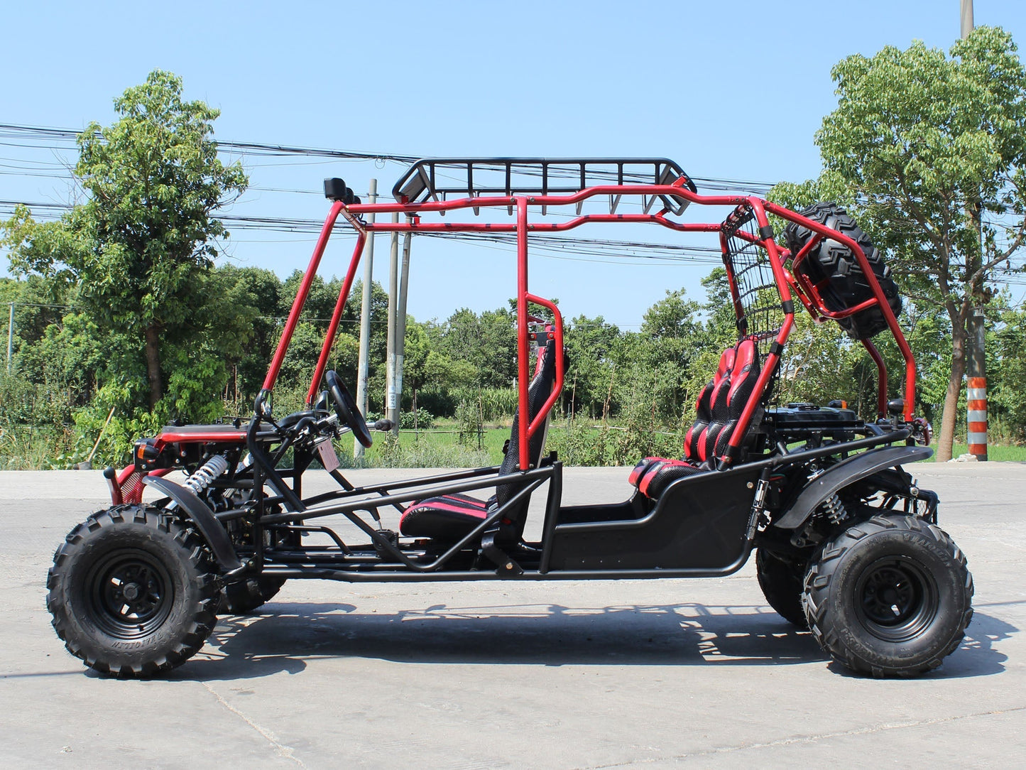 DongFang Traveler DF200GKG-4, Adult Go-Kart Buggy, 4-Seater Big Bore 200 PowerStroke Engine