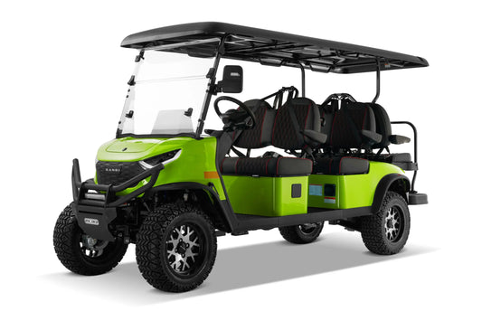 Kandi Kruiser 6PRO B Electric 6 Seater Golf Cart - Lithium - Street Legal