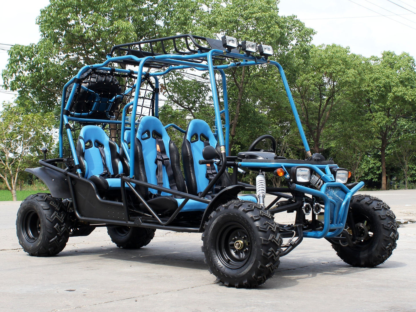 DongFang Traveler DF200GKG-4, Adult Go-Kart Buggy, 4-Seater Big Bore 200 PowerStroke Engine
