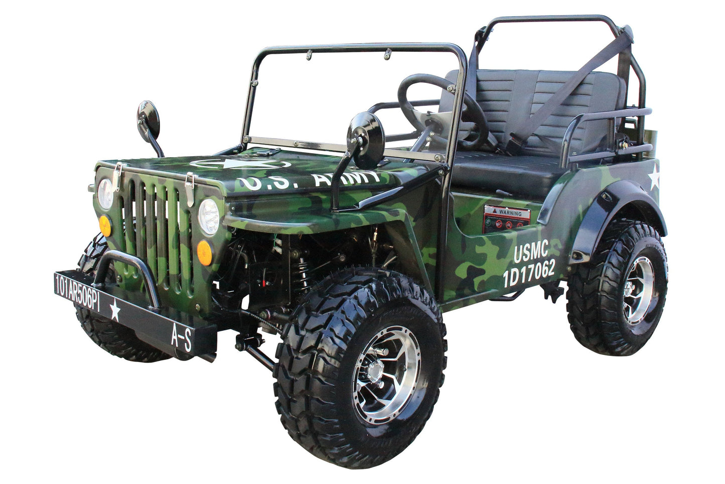 Coolster 6125A Mini Jeep Willis Style Children's Go-Kart Buggy, 125cc 4 Stroke