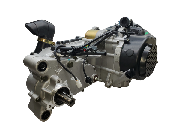 Type 6 GY6 175cc Go-Kart Engine with Internal Reverse Engine - One Year Warranty
