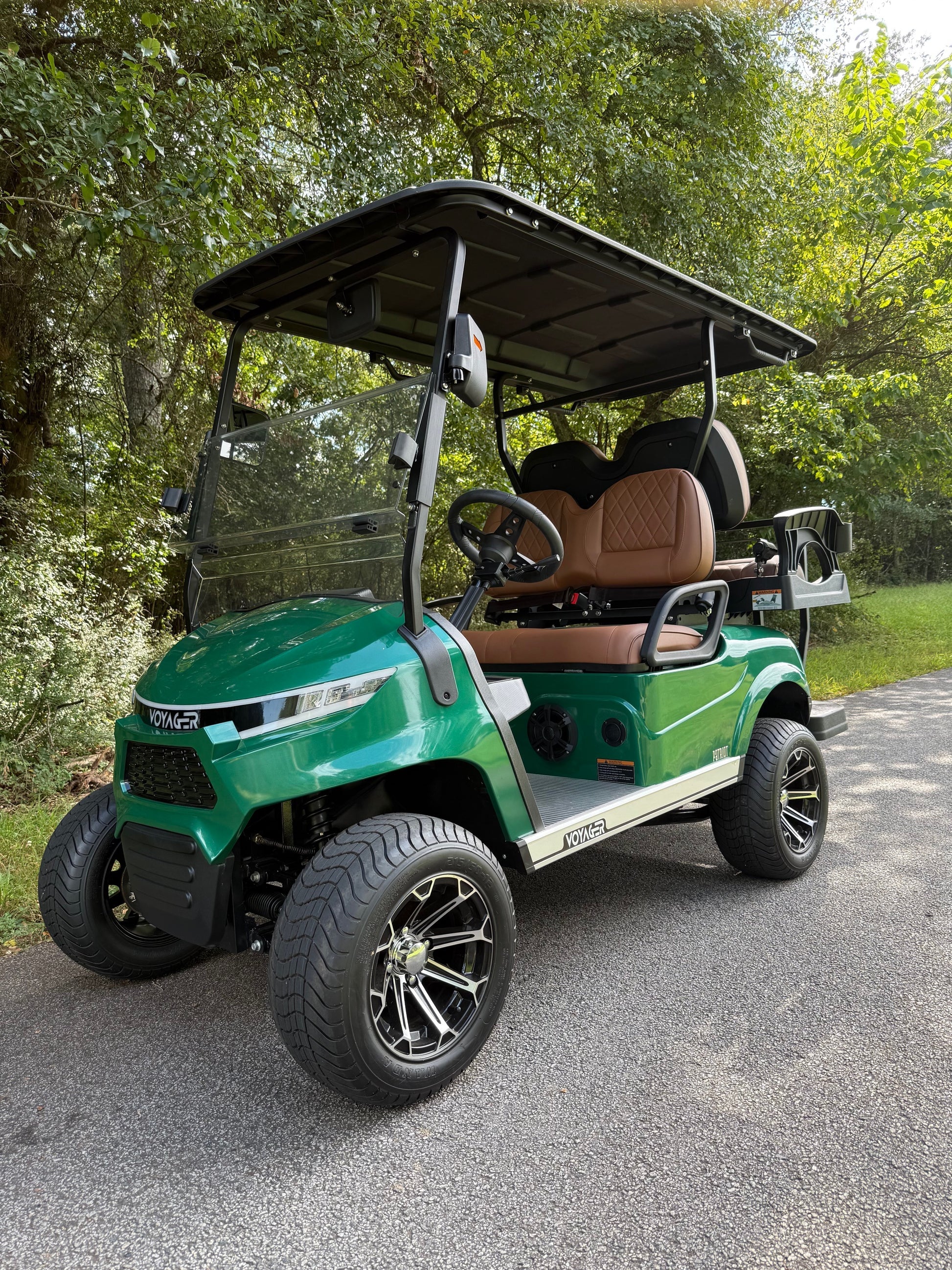 *ON SALE!* Voyager Patriot 4-Passenger 2025 72V Lithium - Fairway Green $12,495