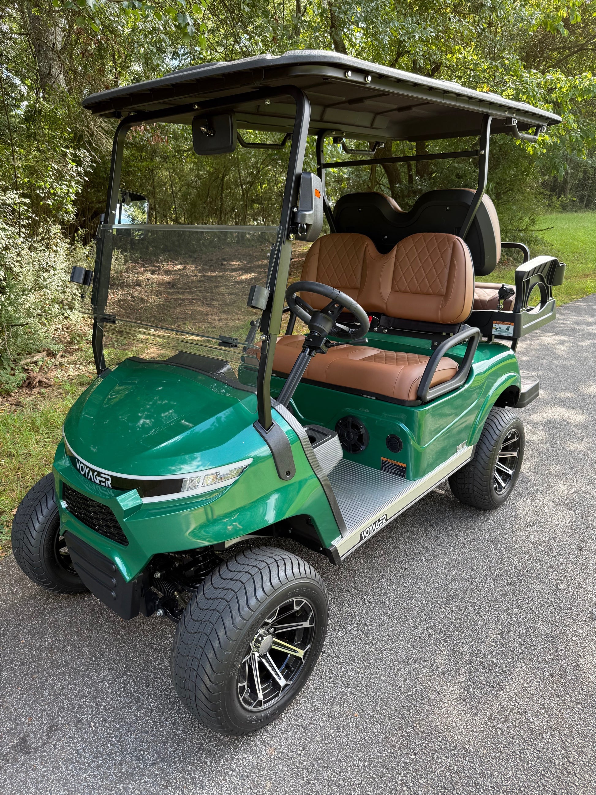 *ON SALE!* Voyager Patriot 4-Passenger 2025 72V Lithium - Fairway Green $12,495