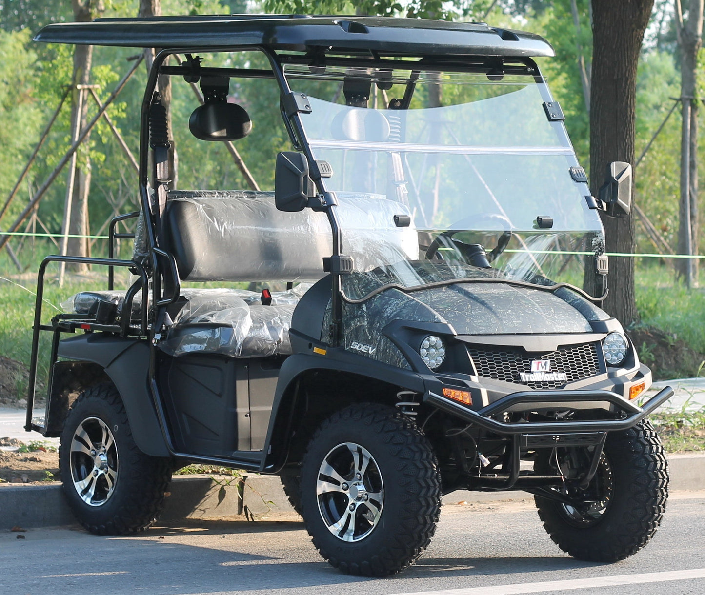 Commercial BDX 50EV Electric Fleet Data Center Golf Cart (B2B)