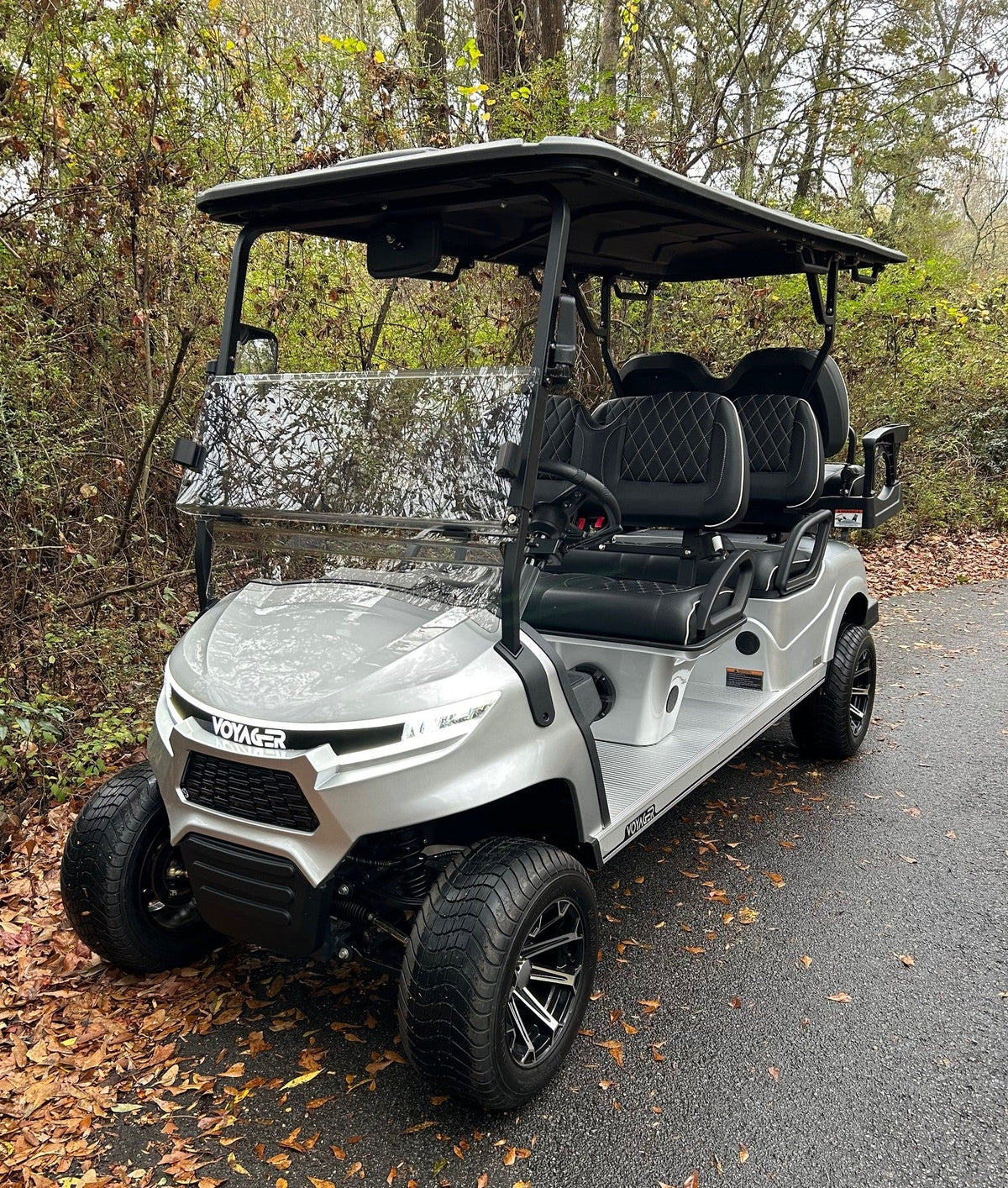 Voyager Patriot 6-Passenger 2025 72V Lithium - Silver Lining $14,245