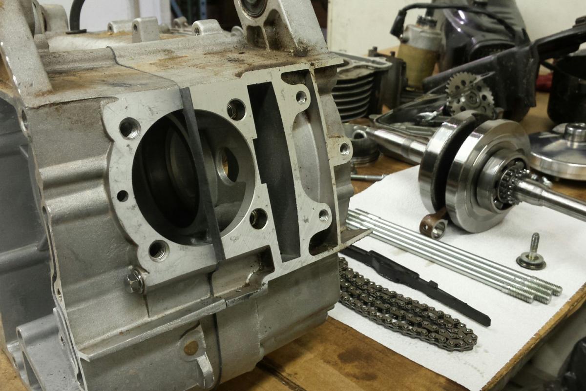 100cc Big Bore Scooter Engine Conversion From 50cc