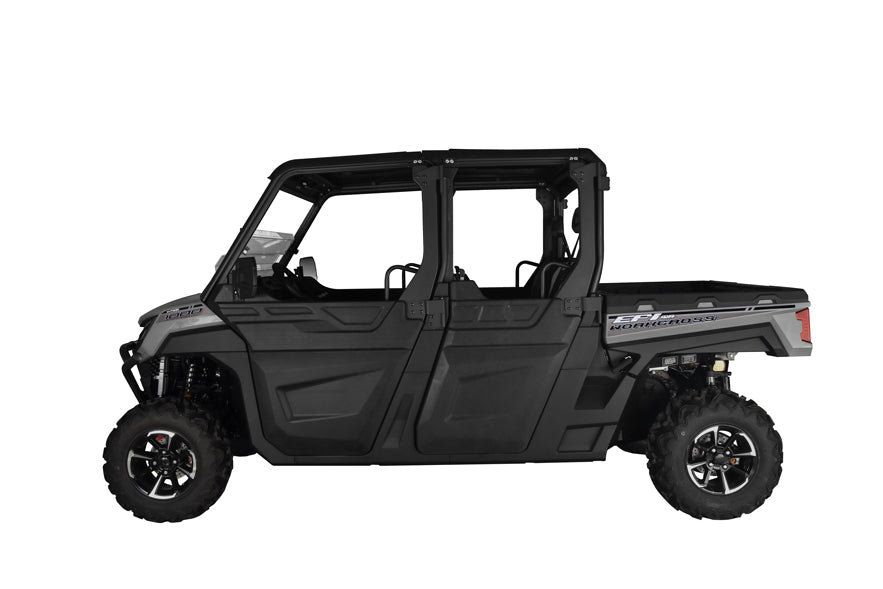 Commercial BDX WorkHorse 1000-6 EFI 4X4 Heavy Duty Fleet Grounds and Maintenance UTV (B2B) - 6 Seater - Open Air