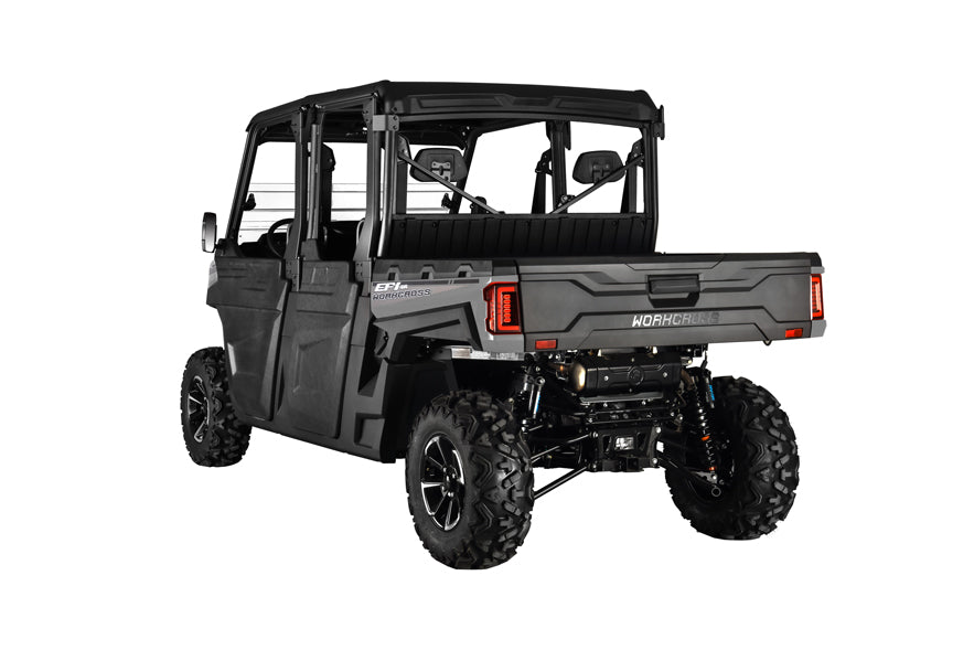 Commercial BDX WorkHorse 1000-6 EFI 4X4 Heavy Duty Fleet Data Center UTV (B2B) 6 Seater - Open Air