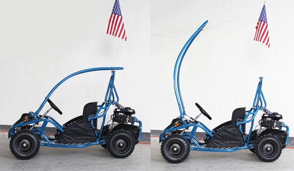 DongFang Solo 80GKS Children's Go-Kart, 4-Stroke 80cc